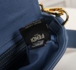 FENDI Baguette F embroidery Light Blue shoulderbag F2029 Size: 26*5*15CM - 图片 7