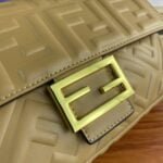 FENDI BAGUETTE Embossed design Ginger Handbag F0191 Size: 26x5x15cm - 图片 5