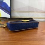 FENDI Baguette F embroidery Dark Blue shoulderbag F2029 Size: 26*5*15CM - 图片 7