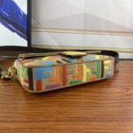 FENDI Baguette Rainbow F embroidery colors shoulderbag F2029 Size: 26*5*15CM - 图片 3