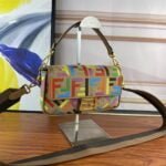 FENDI Baguette Rainbow F embroidery colors shoulderbag F2029 Size: 26*5*15CM - 图片 2