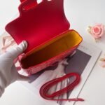 Goyard mini Saigon Red Saddle bag Size:22*8*15cm - 图片 3