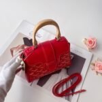 Goyard mini Saigon Red Saddle bag Size:22*8*15cm - 图片 6