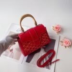 Goyard mini Saigon Red Saddle bag Size:22*8*15cm - 图片 2