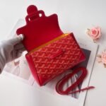 Goyard mini Saigon Red Saddle bag Size:22*8*15cm - 图片 9