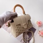 Goyard mini Saigon Cream White Saddle bag Size:22*8*15cm - 图片 7