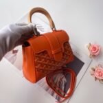 Goyard mini Saigon Orange Saddle bag Size:22*8*15cm - 图片 5