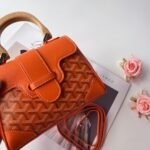Goyard mini Saigon Orange Saddle bag Size:22*8*15cm - 图片 7