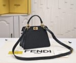 FENDI Peekaboo Black 23ss 335 Size: 20*15cm - 图片 2