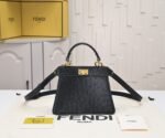 FENDI Peekaboo Black 23ss 335 Size: 20*15cm