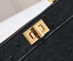 FENDI Peekaboo Black 23ss 335 Size: 20*15cm - 图片 5