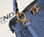 FENDI Peekaboo Blue 23ss 335 Size: 20*15cm - 图片 6