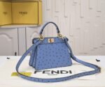 FENDI Peekaboo Blue 23ss 335 Size: 20*15cm - 图片 2