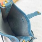 Hermès Evelyn TOGO mini phone bag Linen blue 336 size: 18*12.5*4cm - 图片 5