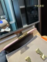 Hermès Constance Swift cowhide leather Gold hardware Grey size: 23*17cm/19*15cm - 图片 2