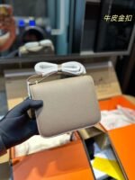 Hermès Constance Swift cowhide leather Gold hardware Grey size: 23*17cm/19*15cm - 图片 9