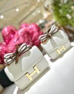 Hermès Constance cowhide leather Gold hardware Black size: 24cm/20cm - 图片 8