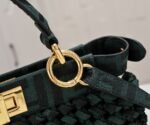 FENDI peekaboo knit Classic handbag 0363 Size: 23*7*18cm - 图片 4