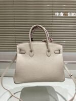 Hermès Birkin Togo Calf Gold Hardware Cream White size: 30????????/ 25???????? - 图片 2