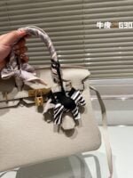 Hermès Birkin Togo Calf Gold Hardware Cream White size: 30????????/ 25???????? - 图片 3