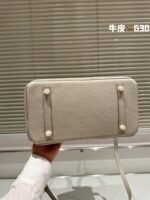 Hermès Birkin Togo Calf Gold Hardware Cream White size: 30????????/ 25???????? - 图片 6
