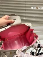 Hermès Birkin Togo Calf Gold Hardware Cream White size: 30????????/ 25???????? - 图片 8