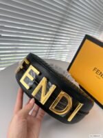 FENDI Woven half moon bag underarm bag 68043 68059 Size: 24*13cm/19*10cm - 图片 2