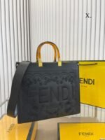 FENDI Tote bag Black Size: 35*31cm - 图片 7