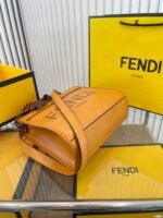 FENDI Tote bag Black/Brown/White Size: 25*22cm - 图片 5