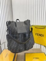 FENDI new backpack Brown/Black Size:34*44cm - 图片 6
