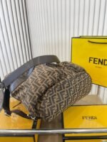 FENDI new backpack Brown/Black Size:34*44cm - 图片 7