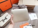 Hermès Constance Swift cowhide leather white size: 23cm/18cm - 图片 3