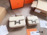 Hermès Constance Swift cowhide leather white size: 23cm/18cm - 图片 2