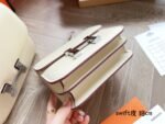 Hermès Constance Swift cowhide leather white size: 23cm/18cm - 图片 6