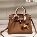 Hermès Birkin Togo Calf Gold Hardware chestnut size: 30????????/ 25????????