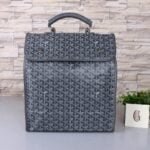 Goyard Backpack carbon gray Collapsible shoulder strap detachable size: 32*14*37cm