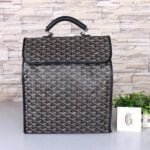 Goyard Backpack Black Collapsible shoulder strap detachable size: 32*14*37cm