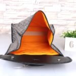 Goyard Backpack Black Collapsible shoulder strap detachable size: 32*14*37cm - 图片 3