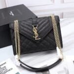 YSL Saint Laurent leather chain crossbody bag