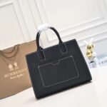 Burberry tote calfskin bag 8376 black size: 27 * 11 * 20 cm - 图片 6