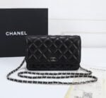 Chanel woc Classic Fortune Crossbody bag with sliver hardware Size: W19*H12*D4cm