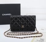 Chanel woc Classic Fortune Crossbody bag with gold hardware Size: W19*H12*D4cm