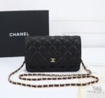 Chanel woc Classic Fortune Crossbody bag caviar with gold hardware Size: W19*H12*D4cm