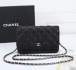 Chanel woc Classic Fortune Crossbody bag caviar with sliver hardware Size: W19*H12*D4cm