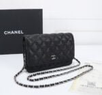 Chanel woc Classic Fortune Crossbody bag caviar with sliver hardware Size: W19*H12*D4cm - 图片 2