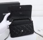 Chanel woc Classic Fortune Crossbody bag caviar with sliver hardware Size: W19*H12*D4cm - 图片 5