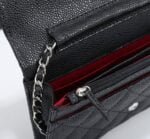 Chanel woc Classic Fortune Crossbody bag caviar with sliver hardware Size: W19*H12*D4cm - 图片 7