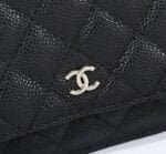 Chanel woc Classic Fortune Crossbody bag caviar with sliver hardware Size: W19*H12*D4cm - 图片 8