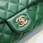 Chanel Lamb skin chain crossbody bag green 1116 SIZE: 20*14*7cm - 图片 7