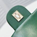 Chanel Lamb skin chain crossbody bag green 1116 SIZE: 20*14*7cm - 图片 8